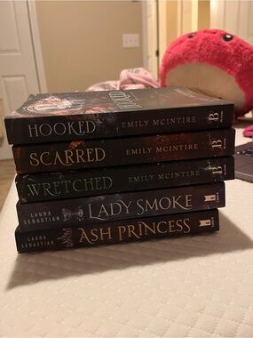 Emily McIntire & Laura Sebastian Book Bundle — Black and Dark Tones